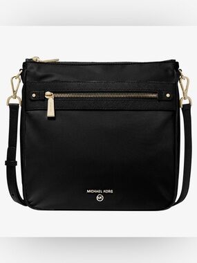 Michael Kors Jet Set Large Nylon Gabardine Messenger Bag